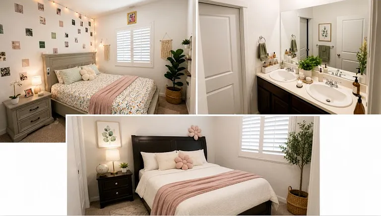 2nd & 3rd BedRoom and Full bath at Second Floor