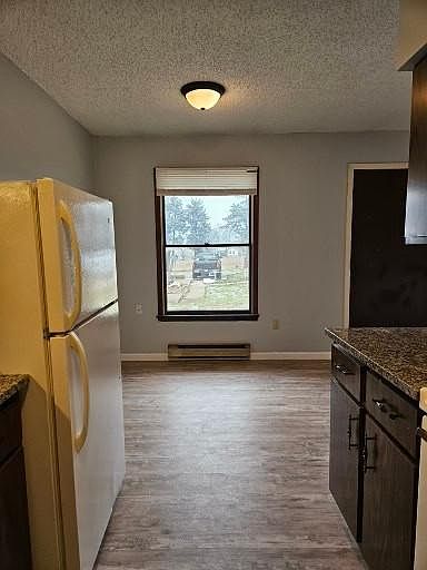 Looking from back of kitchen to dining area.