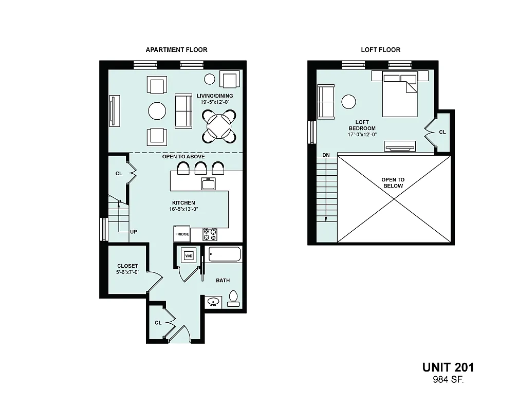 Floor plan 201