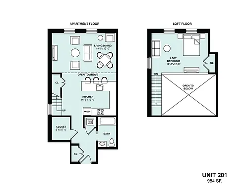 Floor plan 201