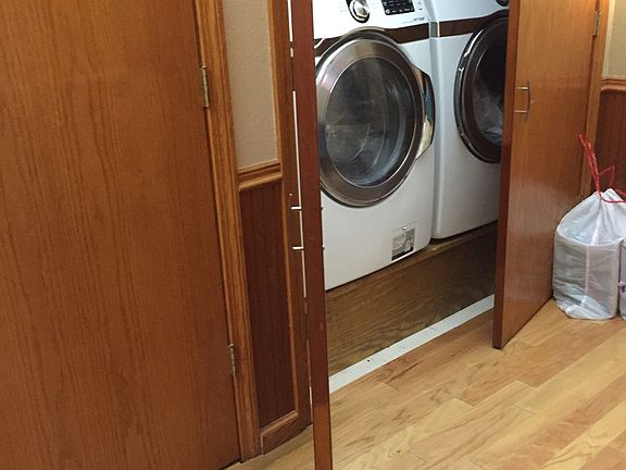 Laundry closet
