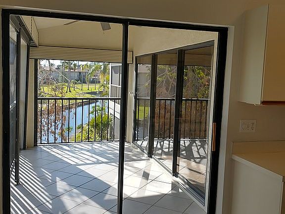 Balcony from kitchen.