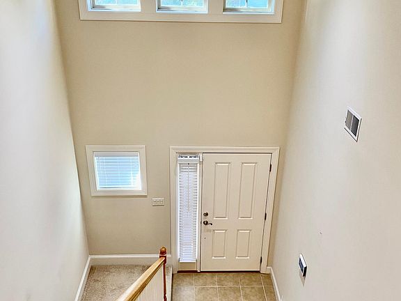 Grand Entry with high ceilings.