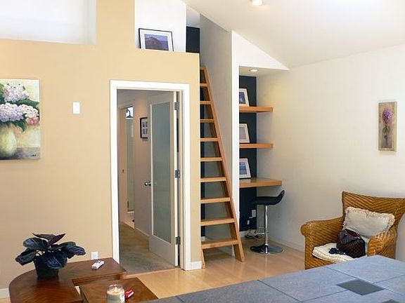 Living area/Sleeping Loft
