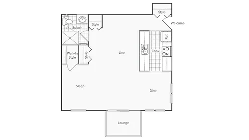 Floor plan Florence