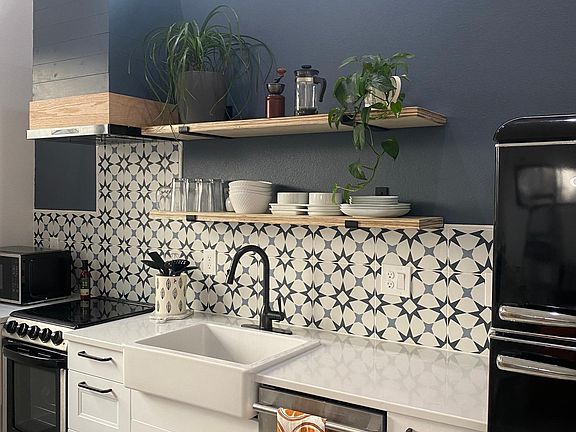 Bright, new kitchen.