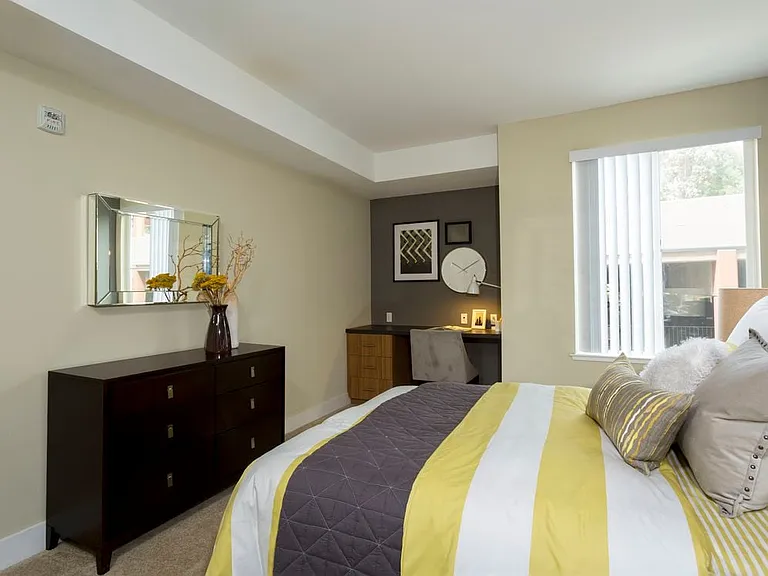 Classic Package III bedroom with carpet