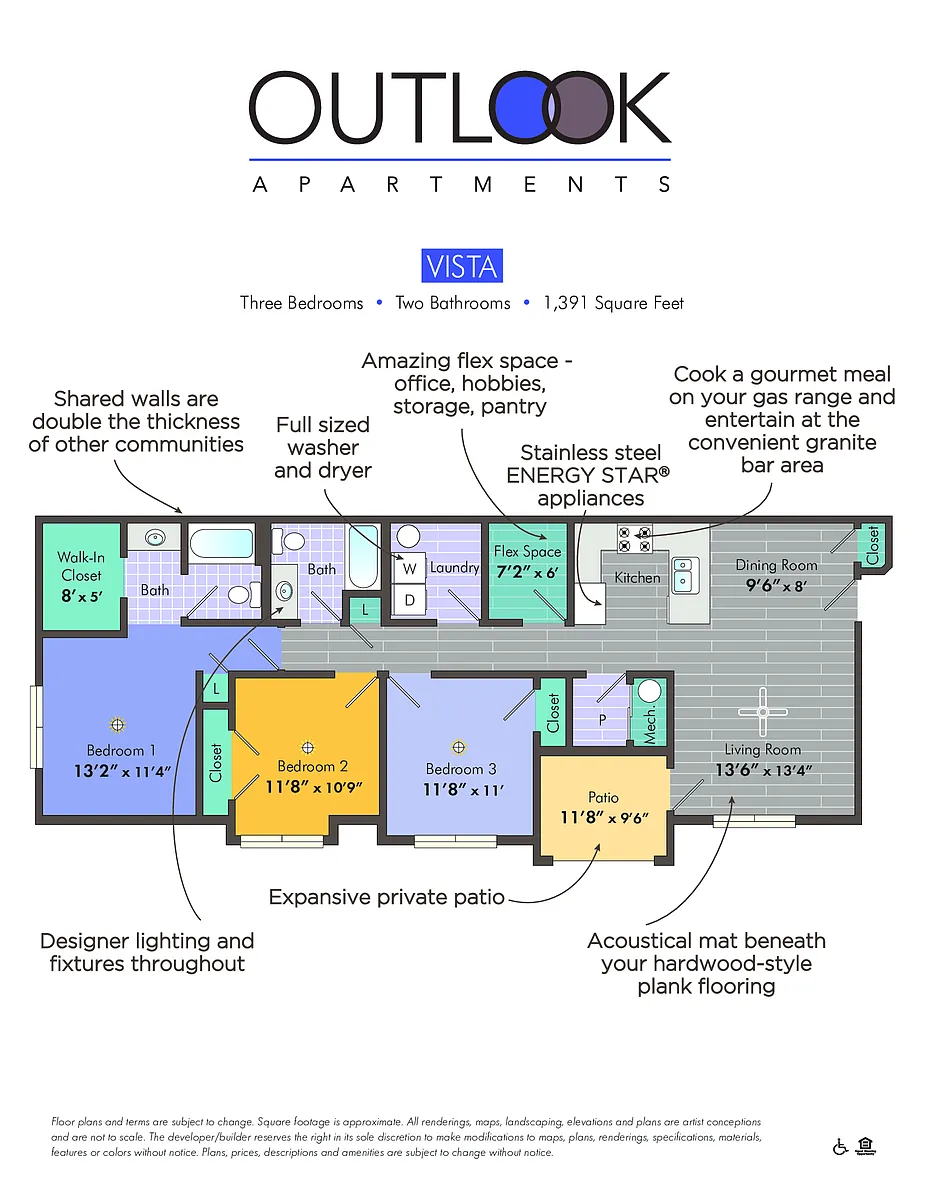 Floor plan Vista
