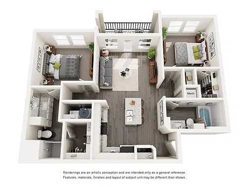 Floor plan B1