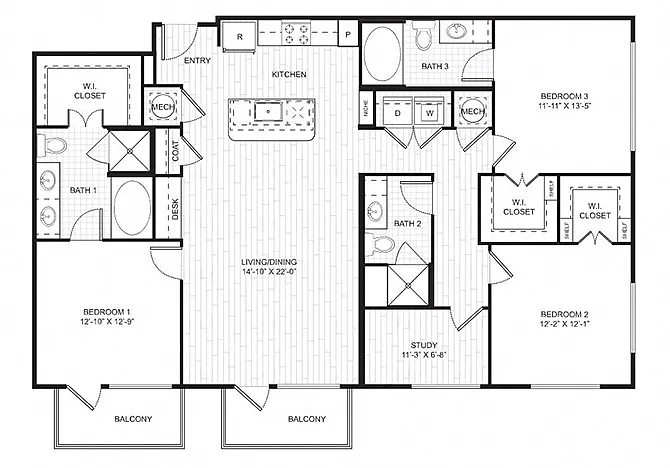 Floor plan C21