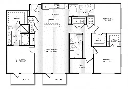 Floor plan C21