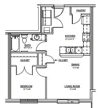 Floor plan Goldenrod 60%