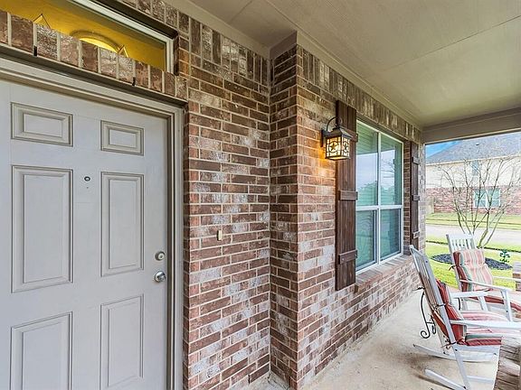 Cozy front porch.