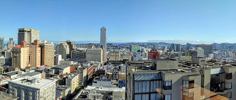 Actual window view