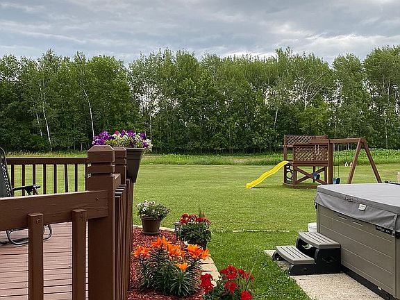Hot Tub Area & Swing Set