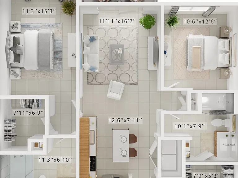 Commodore Floor Plan