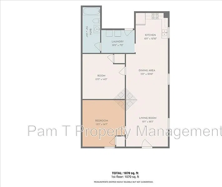 2 bed, 1.0 bath, 1100 sqft, $1,455 — Photo 3