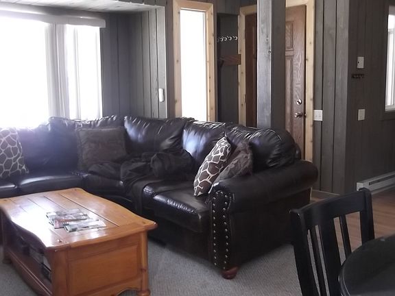 L shape leather sofa