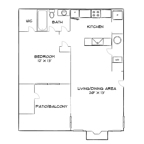 Floor plan Design 1A
