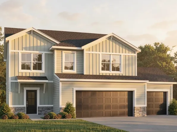 Cumberland Farmhouse w/ 3-Car - Cloverfield Plan, Stagner Farms