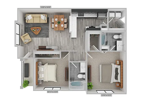 Floor plan B4