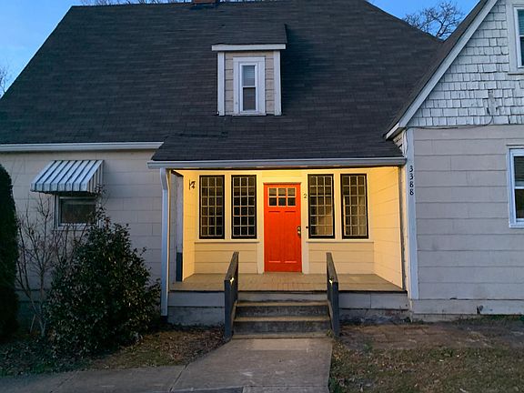 Covered front porch