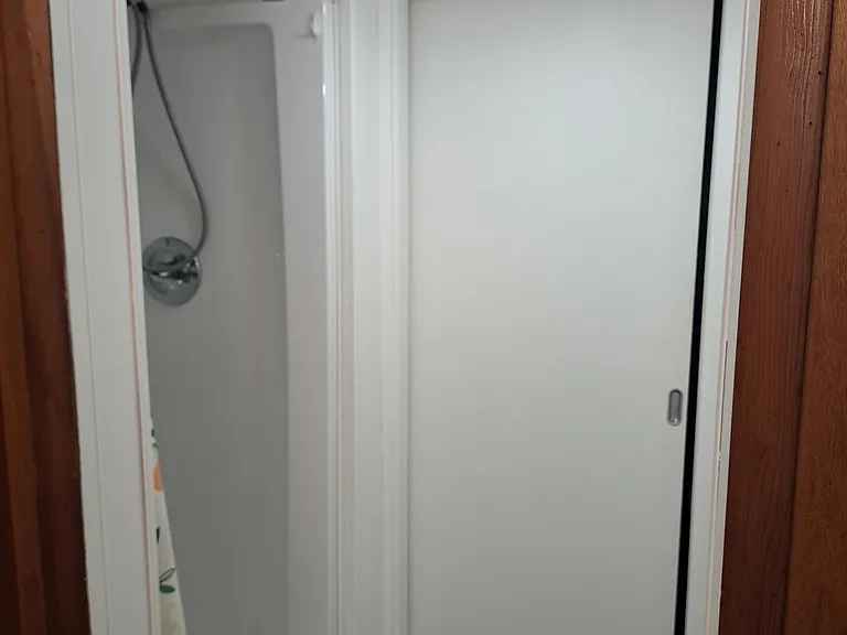 Shower in second bathroom