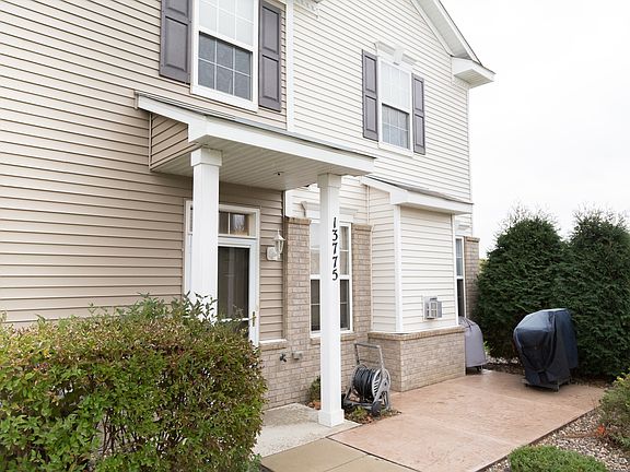 Entrance with brand new patio
