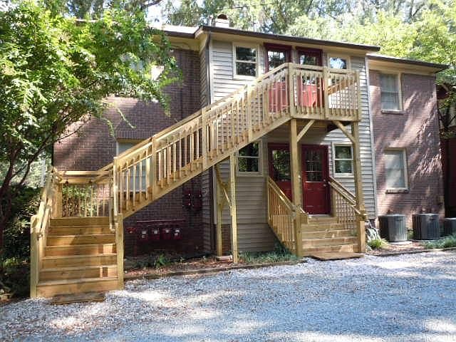 OFF STREET PARKING AND REAR ENTRANCE