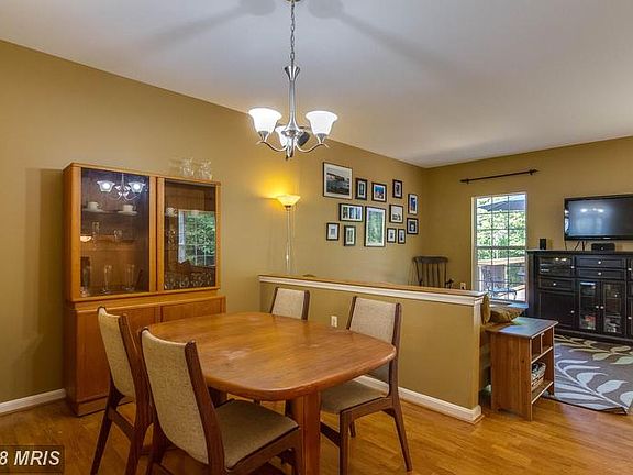 Dining Room overlooks family room