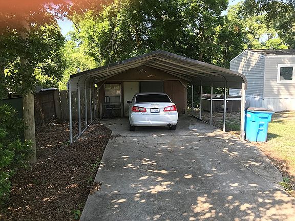 Carport and shed