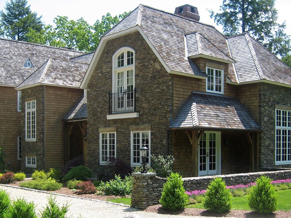 Stone and Shingle Exterior