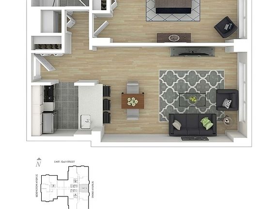 3rd image of 151-155 E 31st St #E16d