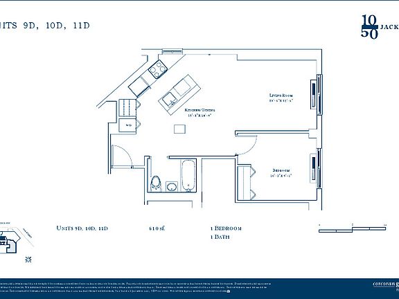2nd image of 1050 Jackson Ave APT 11D