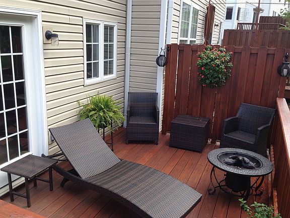 Deck Facing Private Woods