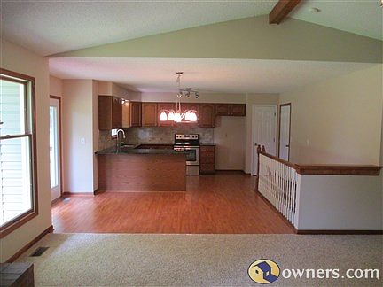 view of kitchen from living room