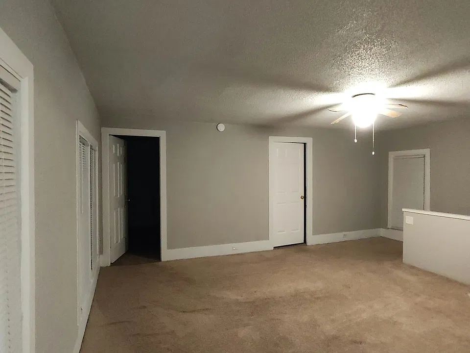 Living room - washed carpet, new ceiling