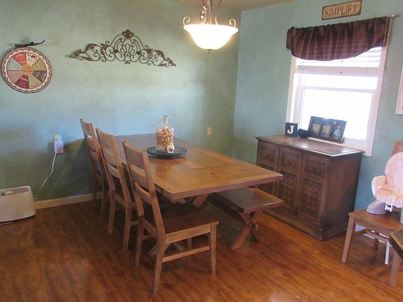Dining room, view from Kit.
