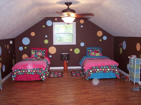 Loft bedroom upstairs