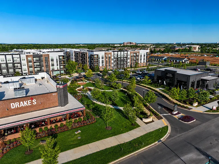 Aerial View of The Rowley