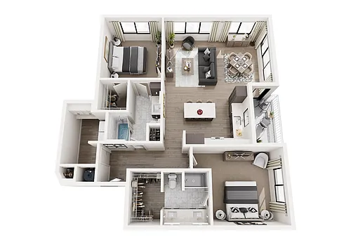 Floor plan C-3B