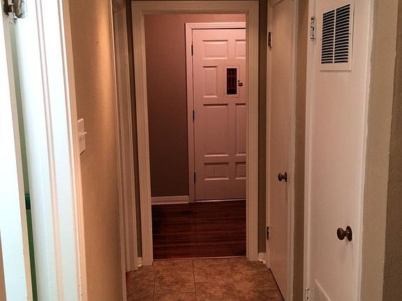 Hallway facing the front door