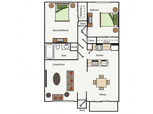 Floor plan 2x1AR1T2