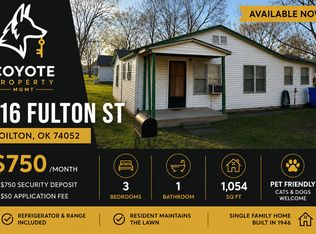 116 W Fulton St, Drumright, OK 74030