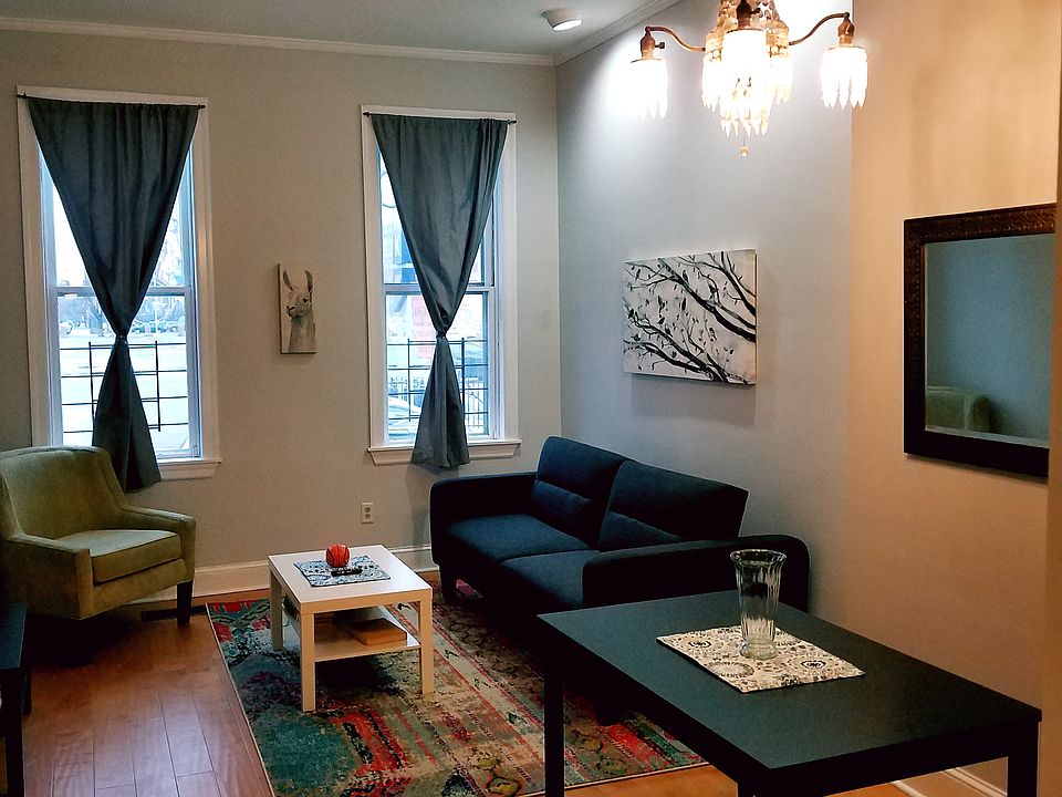 Large living and dining room