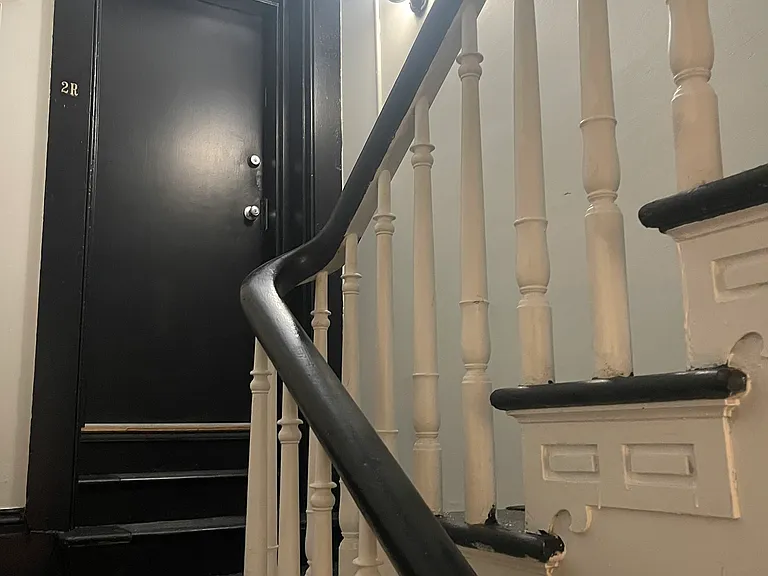Staircase leading to unit...