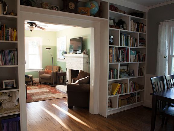 Dining room into living room