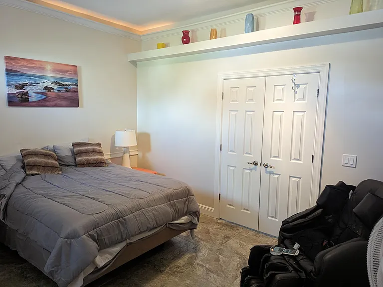 Bedroom #3. Human Touch massage chair.