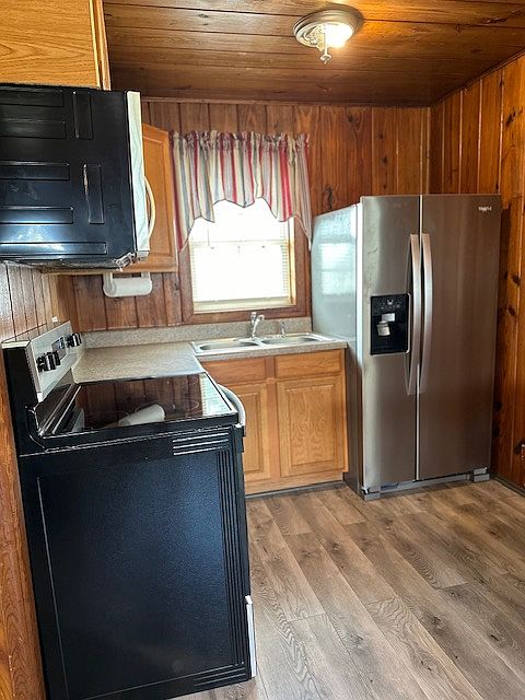 New stainless steel appliances