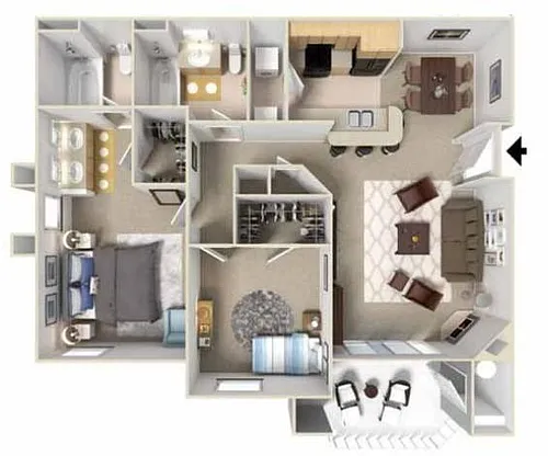 Floor plan Eldon